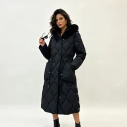 Parkas Women Mid Length Coats Hooded Zipper Jackets Full Sleeve Thick Warm Y2k Streetwear Elegant Jacket Coat Autumn Winter