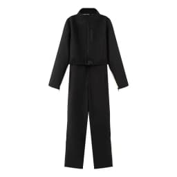 2025 New Women White Waist Cinched One Piece Ski Padded Jacket Black Line Decorations Warm Windproof Multi Color Options