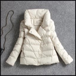 Winter cotton Jacket Women's short 2025 New Korean version Stand collar Thick Coat Fashion Lady Slim Warm Parka Jackets Tops