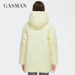 GASMAN 2022 Winter down jacket collection Fashion Solid Stand-up collar Women Coat Elegance Hooded Women's jackets 8198