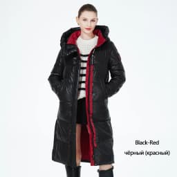 ICEbear 2023 Winter Fashionable Jacket Women's Hooded Warm Parkas Puffer Jackets Hight Quality Female Quilted Coat GWD20155D