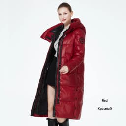 ICEbear 2023 Winter Fashionable Jacket Women's Hooded Warm Parkas Puffer Jackets Hight Quality Female Quilted Coat GWD20155D