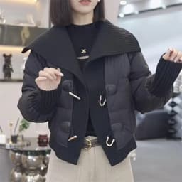 2026 Autumn Winter New Women's Cotton Jackets With Cotton Coat Female Short Loose Cotton Jacket Plush And Thick Insulation Coat