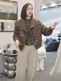 2026 Autumn Winter New Women's Cotton Jackets With Cotton Coat Female Short Loose Cotton Jacket Plush And Thick Insulation Coat