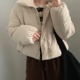 Korean Sle Quilted Cotton Jaet Women's ort Coat Light Corduroy Bread ape Winter Faion Versatile Single Button