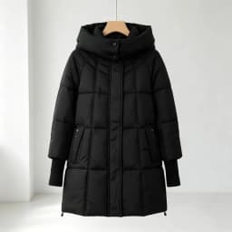 2026 Fashion Down Cotton-padded Jacket Women's Winter Long Parkas Thicken Warm Tops Hooded Coats Female Oversize Loose Outerwear