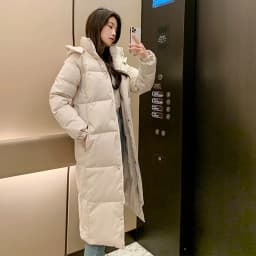 2026 New Women Cotton Padded Jacket Hooded Outwear Women Winter Warm Thick Cotton Coat Korean Loose Long Parkas Coat