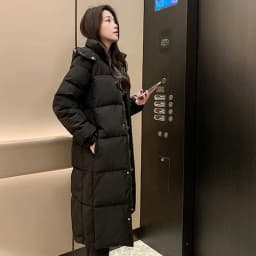 2026 New Women Cotton Padded Jacket Hooded Outwear Women Winter Warm Thick Cotton Coat Korean Loose Long Parkas Coat