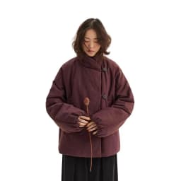3m Thinsulate Cotton~New Chinese-Style Asymmetrical Cotton Jacket, Niche Stand-Collar Cotton Coat, Women's Winter New Product