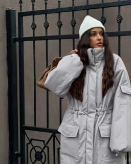 2025 Women Winter 300g/m Super Think Warm parka oversized long coat