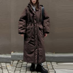 2025 Women Winter 300g/m Super Think Warm parka oversized long coat