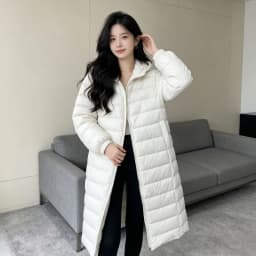 Hooded Women's Autumn Winter Coats Quilted Padded Cotton Fill Solid Color Pockets Windproof Warm Parkas Loose Fit Outer Garment