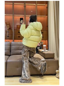 Y2K Puffer Jacket Women Loose Hooded Parkas Short Thick Warm Windproof Winter Coat Fashion Streetwear Casual Oversized Outerwear