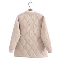 Oversize Women Lightweight Cotton Coat 2025 New Middle-Aged Women Loose Cotton Padded Jacket Women Quilted Jacket Thin Outerwear
