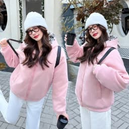 Winter Women Parkas Suede Leopard Print Cotton Padded Jacket New Thick Warm Hooded Cotton Clothes Female Outerwear Student Coat