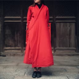 Johnature Women Cotton Coats Vintage 2025 Winter New Cotton Linen Parkas Thicken 4 Colour Loose Warm Clothes Robes Casual Coats