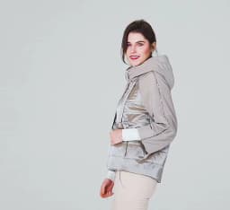 Astrid 2023 Spring coat women Outwear trend Jacket Short Parkas casual fashion female high quality Warm Thin Cotton ZM-8601