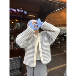 MEXZT with Scarf Parkas Women Fashion Lamb Wool Patchwork Puffer Jacket Korean Fleece Down Coats Winter Cotton Padded Outerwears