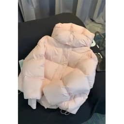 Women Fashion Lightweight Hooded Down Cotton Coat Female Loose Casual Warm Parkas Outerwear 2025 New Autumn Winter Jacket
