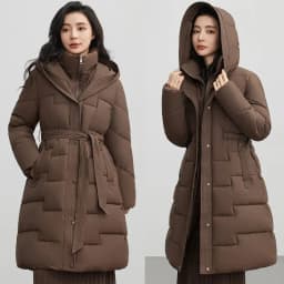 Women's Down Cotton Jacket 2024 Korean Version Versatile Lady Cotton Padded Outerwear Slim Temperament Ladies Winter Parka Coat