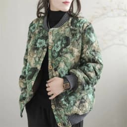 Women's Winter Parka 2025 Casual Korean Version Fashion Down Cotton Jacket Ladies Coat Printing Foreign Aura Loose Female Jacket