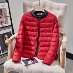 Women's Winter Parka 2025 Hooded Round Neck Down Cotton Jacket Ladies Korean Version Lightweight And Thin Loose Female Outerwear