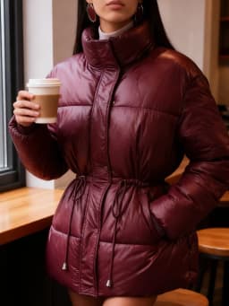 Women Thicken Cotton Short Coats Stand Neck Zipper Full Sleeve Lace Up Detachable Hat Coat 2026 Lady Winter Warm Outerwear New