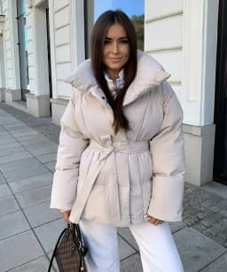 Women Winter Hooded Quilted Jacket Single Breasted Puffer Full Sleeve Padded Cotton Coats Lady Warm Daily Commute Outwear