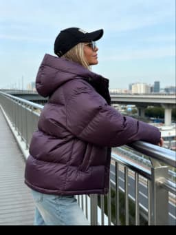 Women Winter Hooded Quilted Jacket Single Breasted Puffer Full Sleeve Padded Cotton Coats Lady Warm Daily Commute Outwear