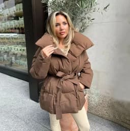 Women Winter Hooded Quilted Jacket Single Breasted Puffer Full Sleeve Padded Cotton Coats Lady Warm Daily Commute Outwear