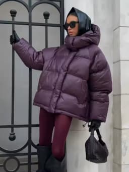 Women Winter Hooded Quilted Jacket Single Breasted Puffer Full Sleeve Padded Cotton Coats Lady Warm Daily Commute Outwear