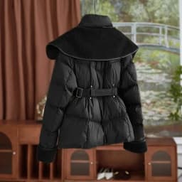 Women's Short Coat 2026 Autumn Winter New Fashion Temperament Down Cotton Lamb Wool Jacket Female Warm Casual Slimming Jackets