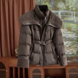Women's Short Coat 2026 Autumn Winter New Fashion Temperament Down Cotton Lamb Wool Jacket Female Warm Casual Slimming Jackets