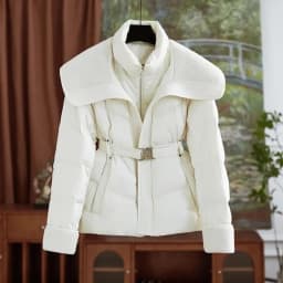 Women's Short Coat 2026 Autumn Winter New Fashion Temperament Down Cotton Lamb Wool Jacket Female Warm Casual Slimming Jackets