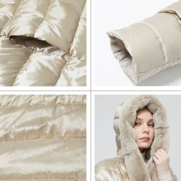 Astrid 2022 New Winter Women's coat women parka long warm Jacket with Rabbit fur hood large sizes female clothing Design ZR-7518