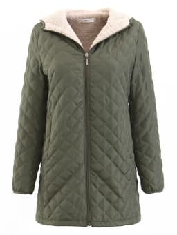 Johnature Parkas Hooded Coats 5 Color Women 2025 Spring New Solid Color Casual Women Cloths Long Sleeve Quality Parkas