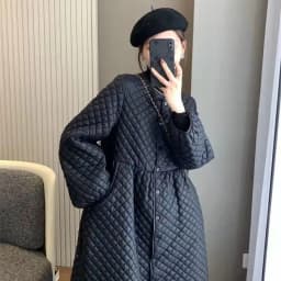 Retro Loose And Lightweight Cotton Dress Mid Length Coat Fashionable Women's Warm Down Cotton Jacket Jacket With Cotton Clip