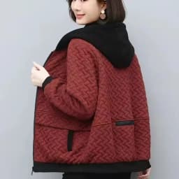 2026 Winter Jacket Thick Corduroy Short Women's Autumn New Velvet Loose Korean Hooded Of Cotton-Padded Clothes Female Shirring