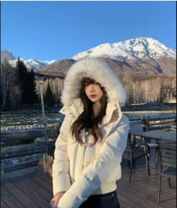2026 Autumn Winter Women Sweet Hooded Cotton Padded Jacket Korean Cute Loose Warm Casual Daily Outwear Puffer Coat Tops