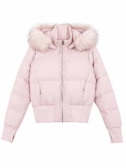 Winter Warm Cotton Padded Parka With Faux Fur Collar Y2K Vintage Casual Streetwear Thick Loose Oversized Outer Coat For Ladies