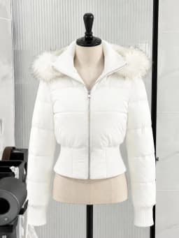 2026 Autumn Faux Fur Cotton‑padded Parka Jackets Womens Y2K American Vintage Korean Fashion Warm Casual Outer Coats Tops