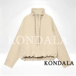 KONDALA Women Casual Chic Stand-Collar Jacket Red Street Sports Style Jacket 2026 Fall Winter Trendy Loose Zip-up Padding Jacket
