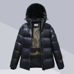 Fashionable Short down Cotton Jacket 2024 Winter New Style Men Women Couple Loose Fit Warm Thickened Long Sleeve Zipper Coat