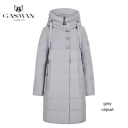 GASMAN 2022 women's winter jacket Long casual warm down jacket female Stand-up collar hooded zipper parka Women coat 17616