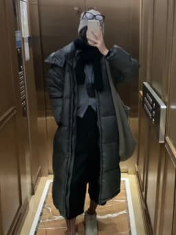 Loose Casual Korean Vintage Women Hooded Cotton‑Padded Parka Y2K Winter Warm Daily Long‑Sleeve Street‑Style Outerwear Overcoat
