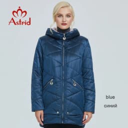 2022 Astrid winter jacket women Contrast color Waterproof fabric with cap design thick cotton clothing warm women parka AM-2090