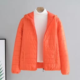 Women's Cotton-padded Light Coat 2025 Autumn Winter New Female Down Cotton Korean Short Jacket Hooded Loose Outcoat For Students