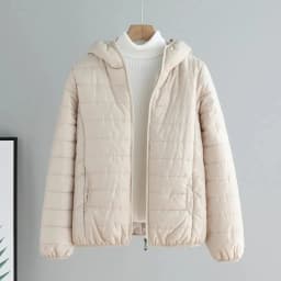 Women's Cotton-padded Light Coat 2025 Autumn Winter New Female Down Cotton Korean Short Jacket Hooded Loose Outcoat For Students