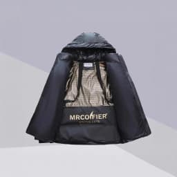 Women's Short Thickened Winter down Cotton Jacket Black Gold Anti-Cold Large Size Couple's Fashionable Korean Style Coat