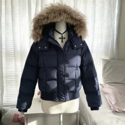Casual American Vintage Workwear Short Padded Coat Ladies Thick Warm Zipper Autumn Winter Street Chic Women Outer Jackets